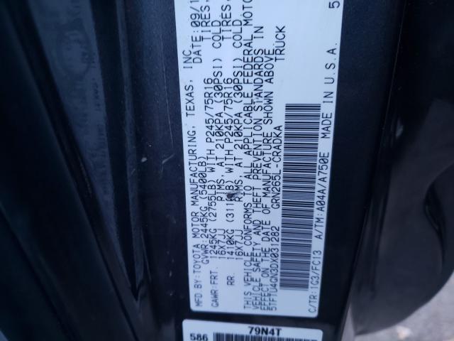 2013 TOYOTA TACOMA PRE 5TFTU4GN3DX031282