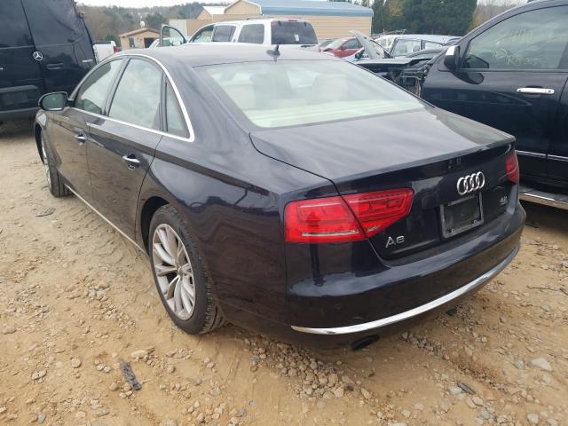 2012 AUDI A8 QUATTRO WAUAVAFD8CN007935