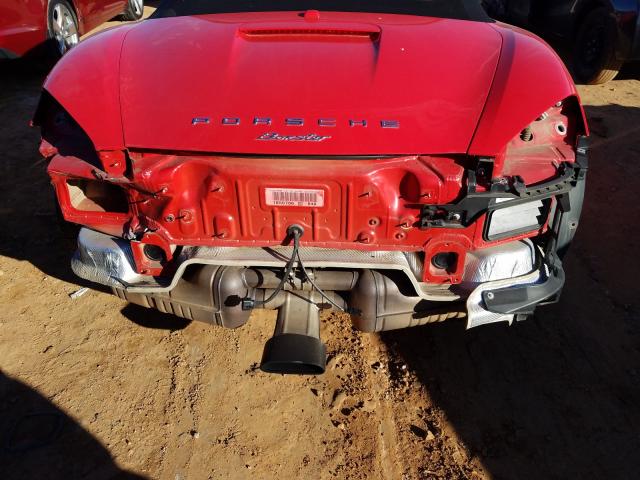 2015 PORSCHE BOXSTER WP0CA2A89FS120998