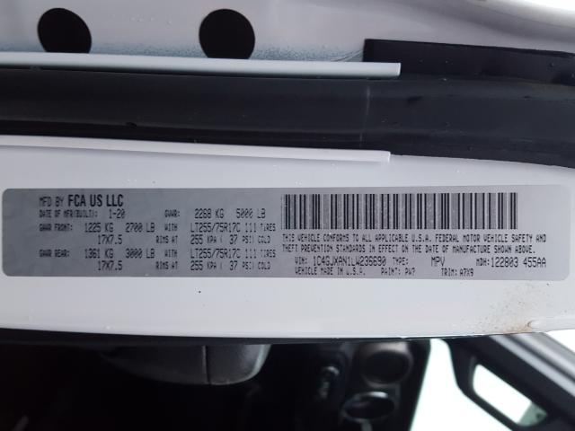 2020 JEEP WRANGLER S 1C4GJXAN1LW236690