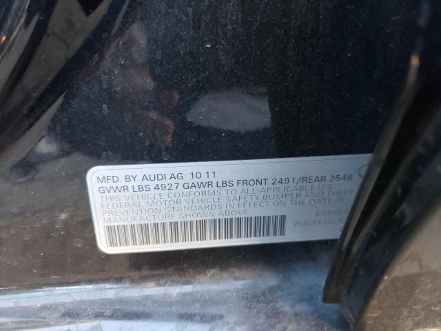 2012 AUDI A4 PREMIUM WAUFFAFL4CN011961