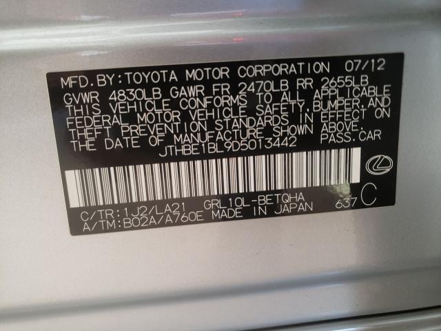 2013 LEXUS GS 350 JTHBE1BL9D5013442