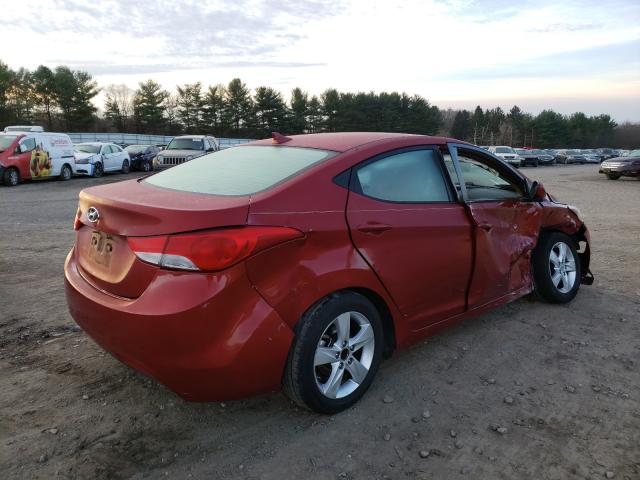2013 HYUNDAI ELANTRA GL KMHDH4AE4DU790103
