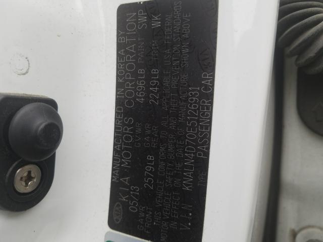 2014 KIA CADENZA PR KNALN4D70E5126931