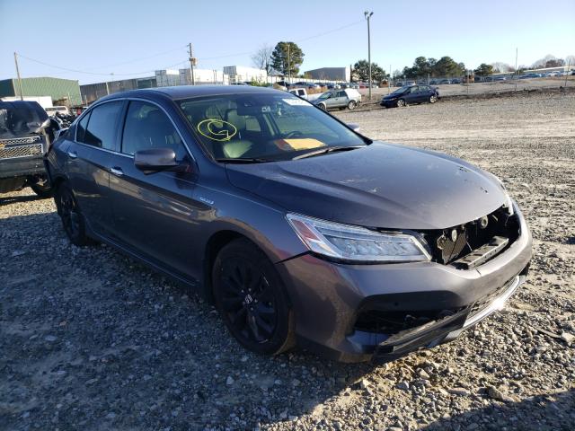 Salvage cars for sale at Gainesville, GA auction: 2017 Honda Accord TOU