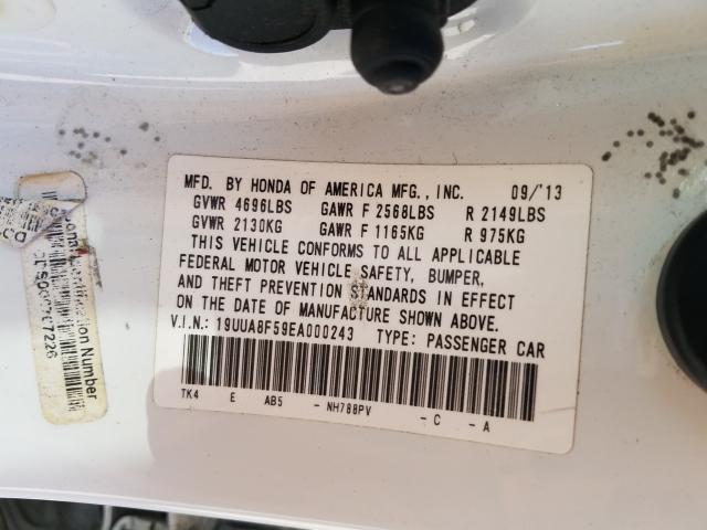 2014 ACURA TL TECH 19UUA8F59EA000243