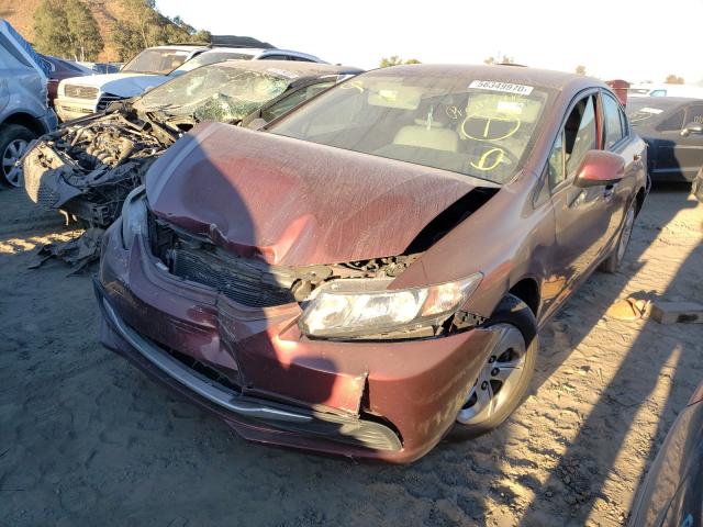 2013 HONDA CIVIC LX 2HGFB2F56DH510455
