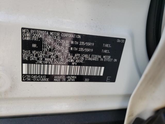 2020 TOYOTA RAV4 XLE P JTMC1RFV7LD058864