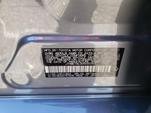 2013 LEXUS GS 350 JTHBE1BL0D5000367