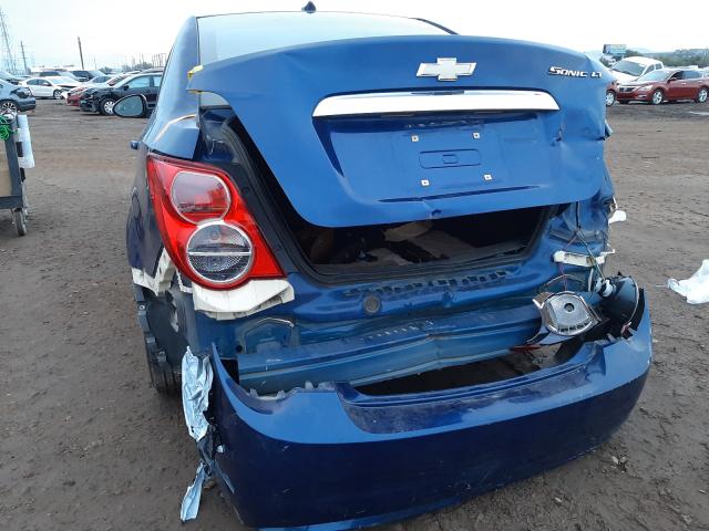 2013 CHEVROLET SONIC LT 1G1JC5SG7D4224084