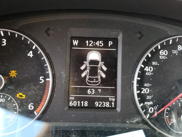 2014 VOLKSWAGEN PASSAT SE 1VWBN7A31EC110165