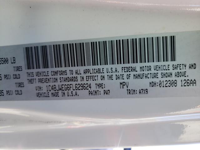 2015 JEEP WRANGLER U 1C4BJWEG6FL629624