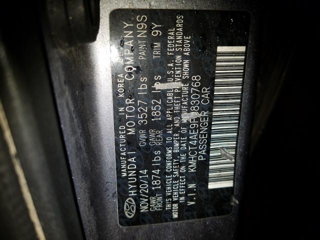 2015 HYUNDAI ACCENT KMHCT4AE9FU830768