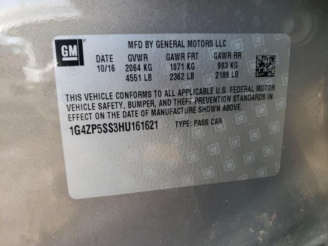 2017 BUICK LACROSSE E 1G4ZP5SS3HU161621
