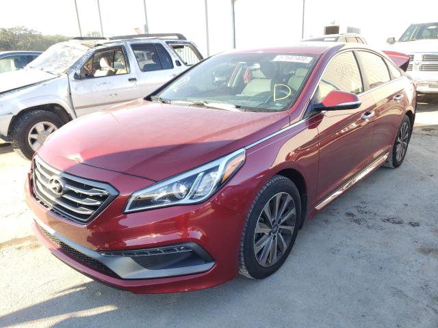 2016 HYUNDAI SONATA SPO 5NPE34AFXGH393879