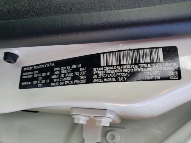 2018 FIAT 500X POP ZFBCFYAB8JP672510