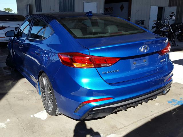 2018 HYUNDAI ELANTRA SP - KMHD04LB1JU531123