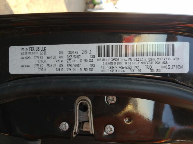 2017 RAM 1500 ST 1C6RR7FTXHS649383