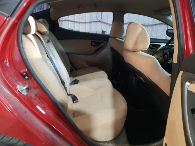 2013 HYUNDAI ELANTRA GL KMHDH4AE5DU785718