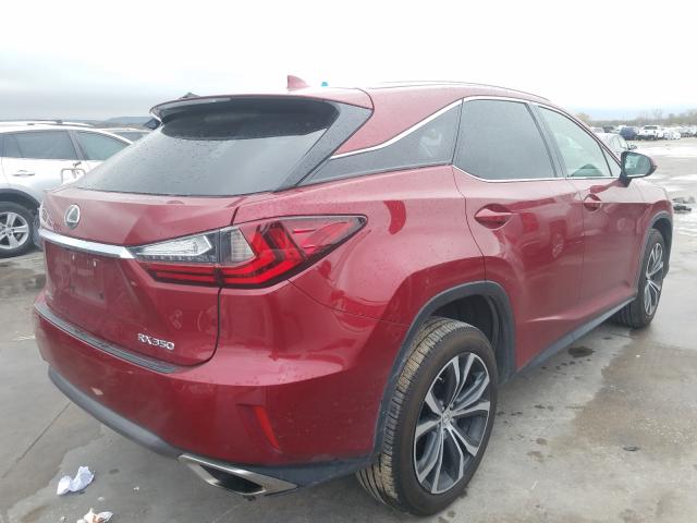 2016 LEXUS RX 350 2T2ZZMCA4GC009885