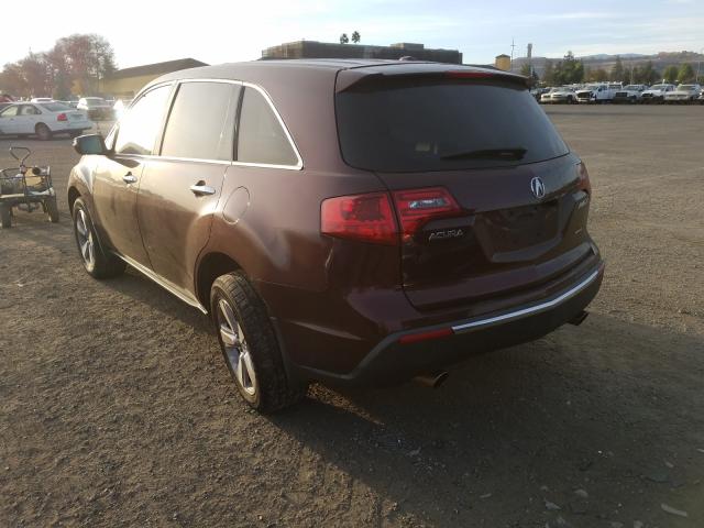 2011 ACURA MDX 2HNYD2H29BH531909