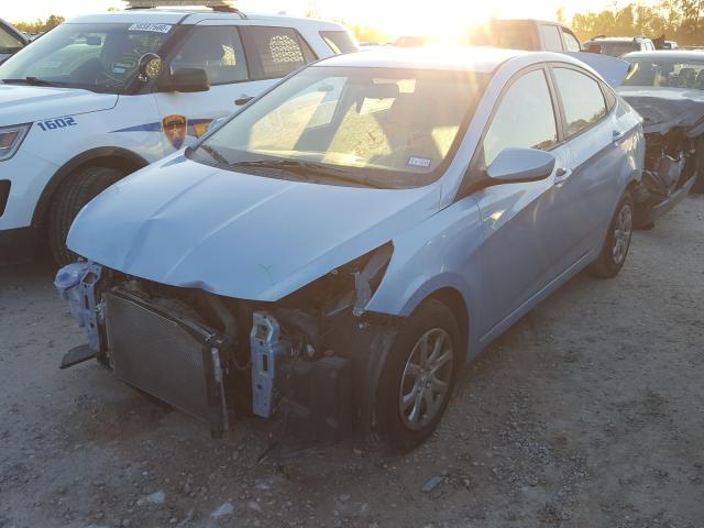 2014 HYUNDAI ACCENT KMHCT4AEXEU727115