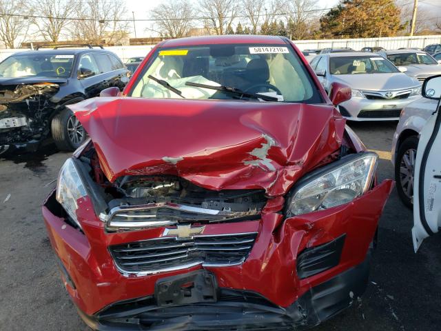 2015 CHEVROLET TRAX LS KL7CJKSB6FB233542