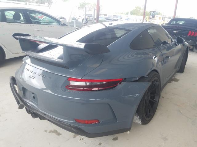 VIN WP0AC2A97JS175646 2018 Porsche 911, GT3 no.4