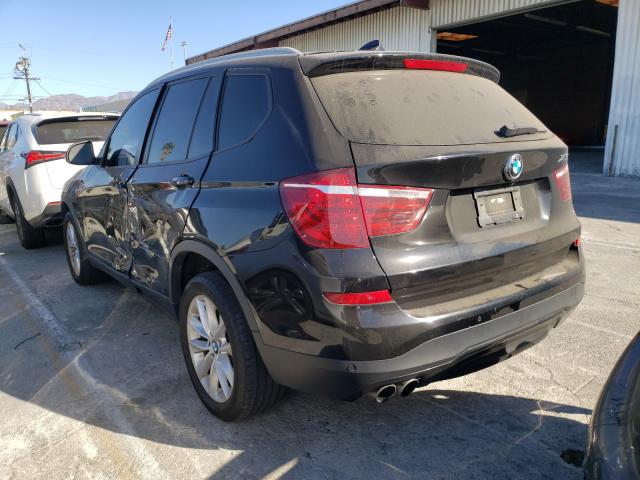 2017 BMW X3 XDRIVE2 5UXWX9C56H0T00864