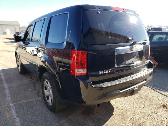 2012 HONDA PILOT LX 5FNYF4H27CB065822