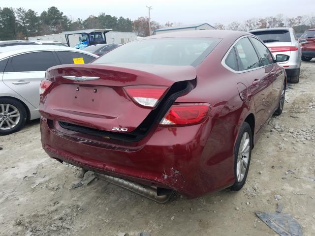 2015 CHRYSLER 200 LIMITE 1C3CCCAB4FN623062