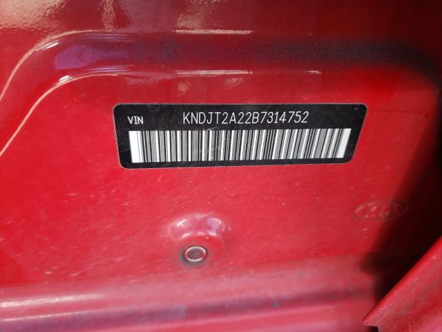 2011 KIA SOUL + KNDJT2A22B7314752