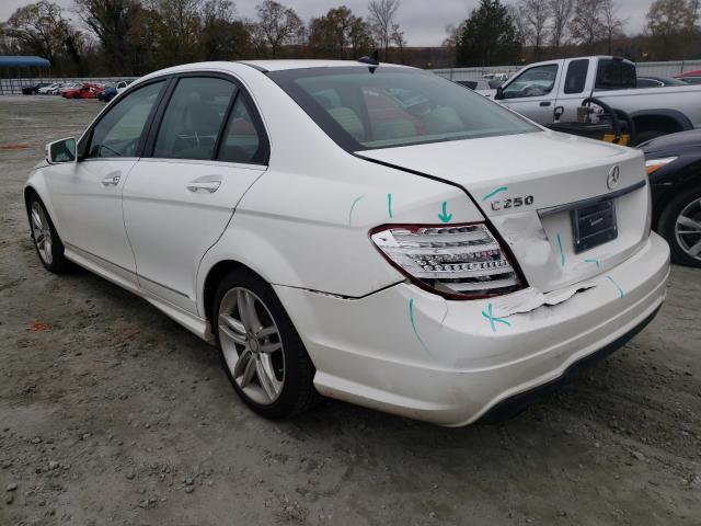 2014 MERCEDES-BENZ C 250 WDDGF4HB9ER310313