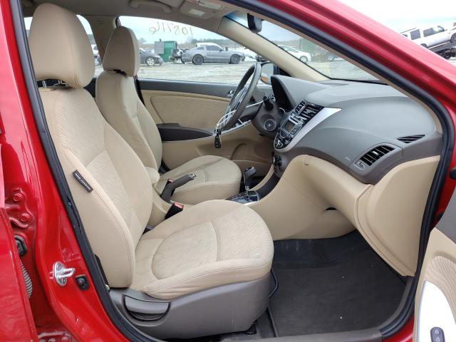 2013 HYUNDAI ACCENT KMHCU4AE3DU405637