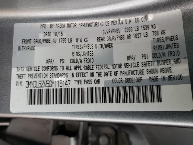 2016 TOYOTA SCION IA 3MYDLBZV5GY115147