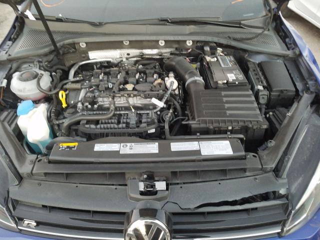 2019 VOLKSWAGEN GOLF R WVWVA7AU1KW205288