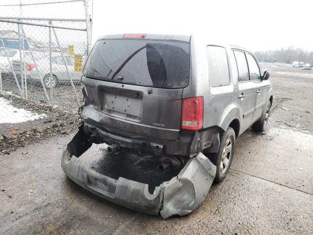 2011 HONDA PILOT LX 5FNYF4H26BB014875