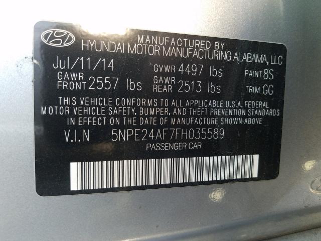 2015 HYUNDAI SONATA SE - 5NPE24AF7FH035589