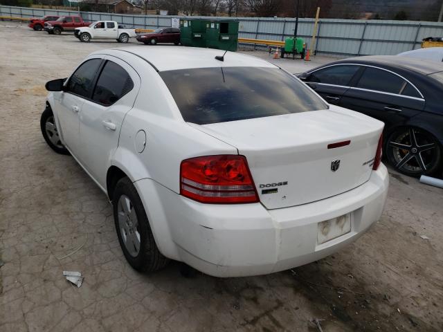 2010 DODGE AVENGER SX 1B3CC4FDXAN109089