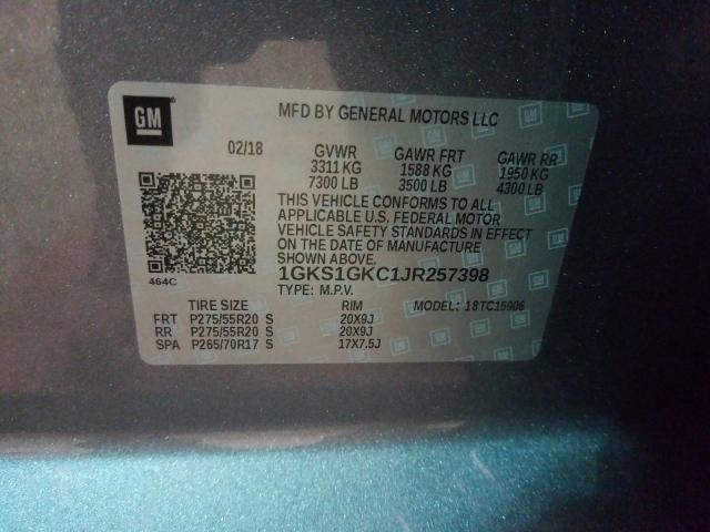 2018 GMC YUKON XL C 1GKS1GKC1JR257398