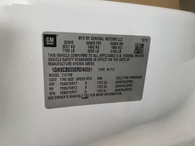 2014 CHEVROLET TAHOE C150 1GNSCBE03ER249391