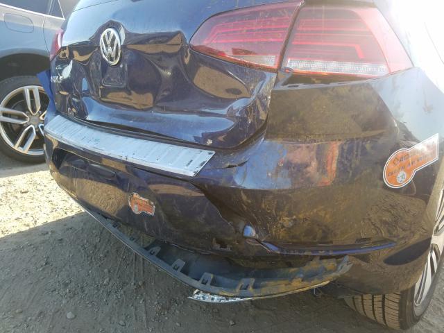 2019 VOLKSWAGEN E-GOLF SE WVWKR7AU1KW919000