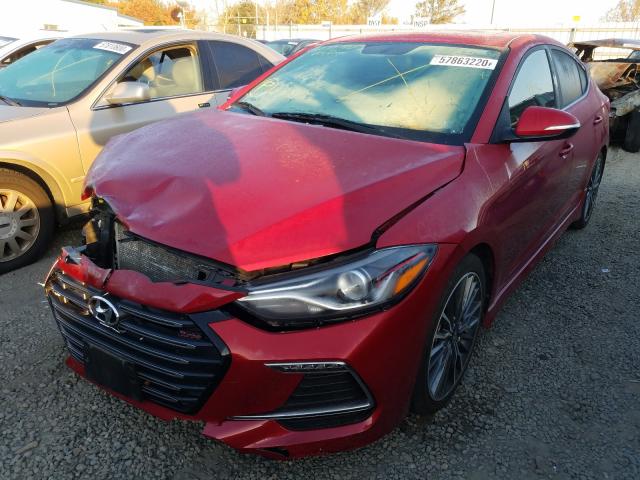 2018 HYUNDAI ELANTRA SP - KMHD04LB6JU468083