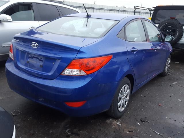 2013 HYUNDAI ACCENT GLS KMHCT4AE0DU507223