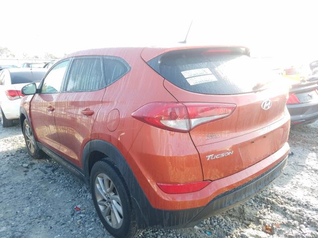 2017 HYUNDAI TUCSON SE KM8J23A4XHU254445