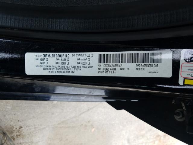 2013 CHRYSLER 200 LIMITE 1C3CCBCG7DN509167