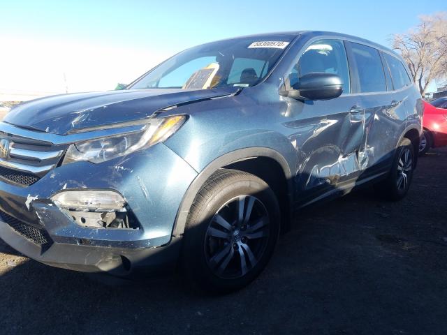2016 HONDA PILOT EX 5FNYF5H41GB027869