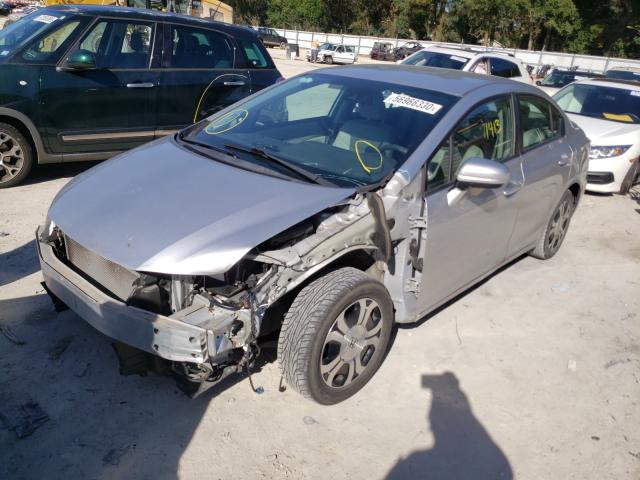 2014 HONDA CIVIC HYBR 19XFB4F27EE000242