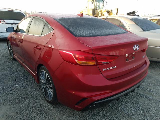2018 HYUNDAI ELANTRA SP - KMHD04LB6JU468083