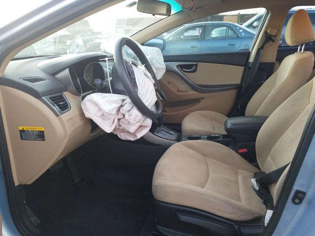 2013 HYUNDAI ELANTRA GL KMHDH4AE7DU573273